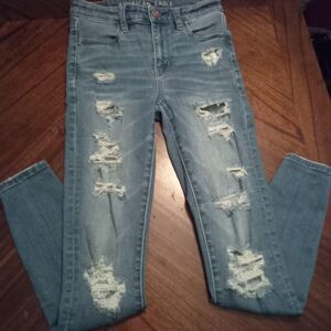 American-eagle-outfitters Women's Blue Jeans